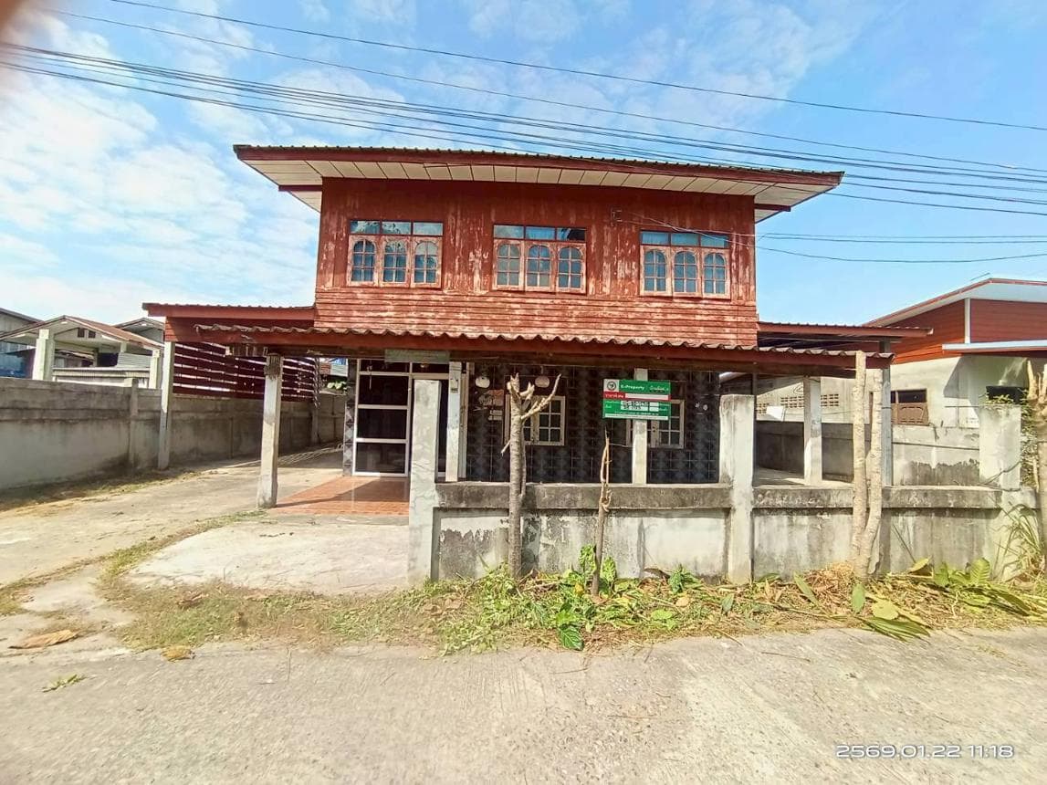 ขายบ้านเดี่ยว บรบือ มหาสารคาม ทำเลบัวมาศ เนื้อที่ 75 ตร.ว. พื้นที่ใช้สอย 224 ตร.ม. สภาพดี พร้อมอยู่