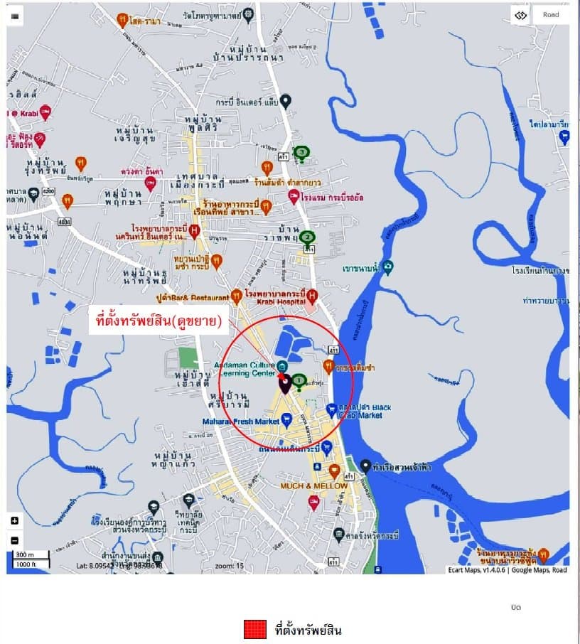 อาคารพาณิชย์ เมืองกระบี่