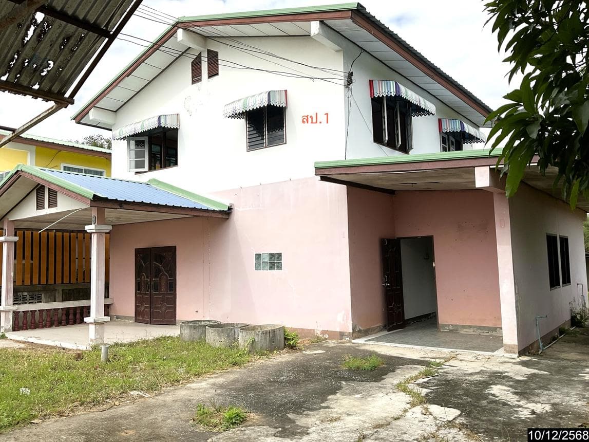 บ้านเดี่ยว 2 ห้องนอน 1 ห้องน้ำ พื้นที่ 164 ตร.ม. ทำเลดีใจกลางอำเภอบ้านแฮด จ.ขอนแก่น