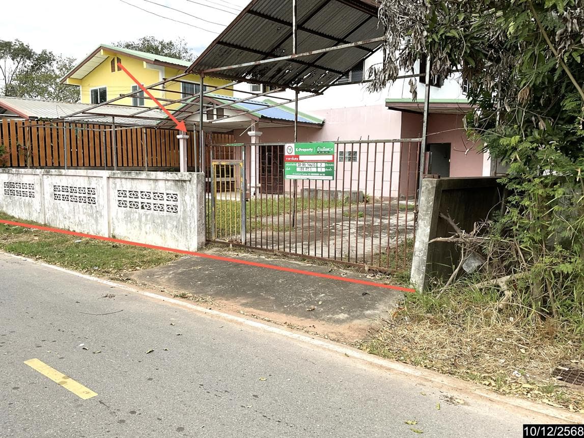 บ้านเดี่ยว 2 ห้องนอน 1 ห้องน้ำ พื้นที่ 164 ตร.ม. ทำเลดีใจกลางอำเภอบ้านแฮด จ.ขอนแก่น