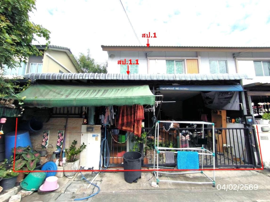ขายทาวน์เฮ้าส์หลังมุม บ้านพฤกษา 111 (รังสิต-บางพูน 2) พื้นที่กว้าง 24.2 ตร.ว. ทำเลดีใกล้ทางด่วนและรถไฟฟ้า