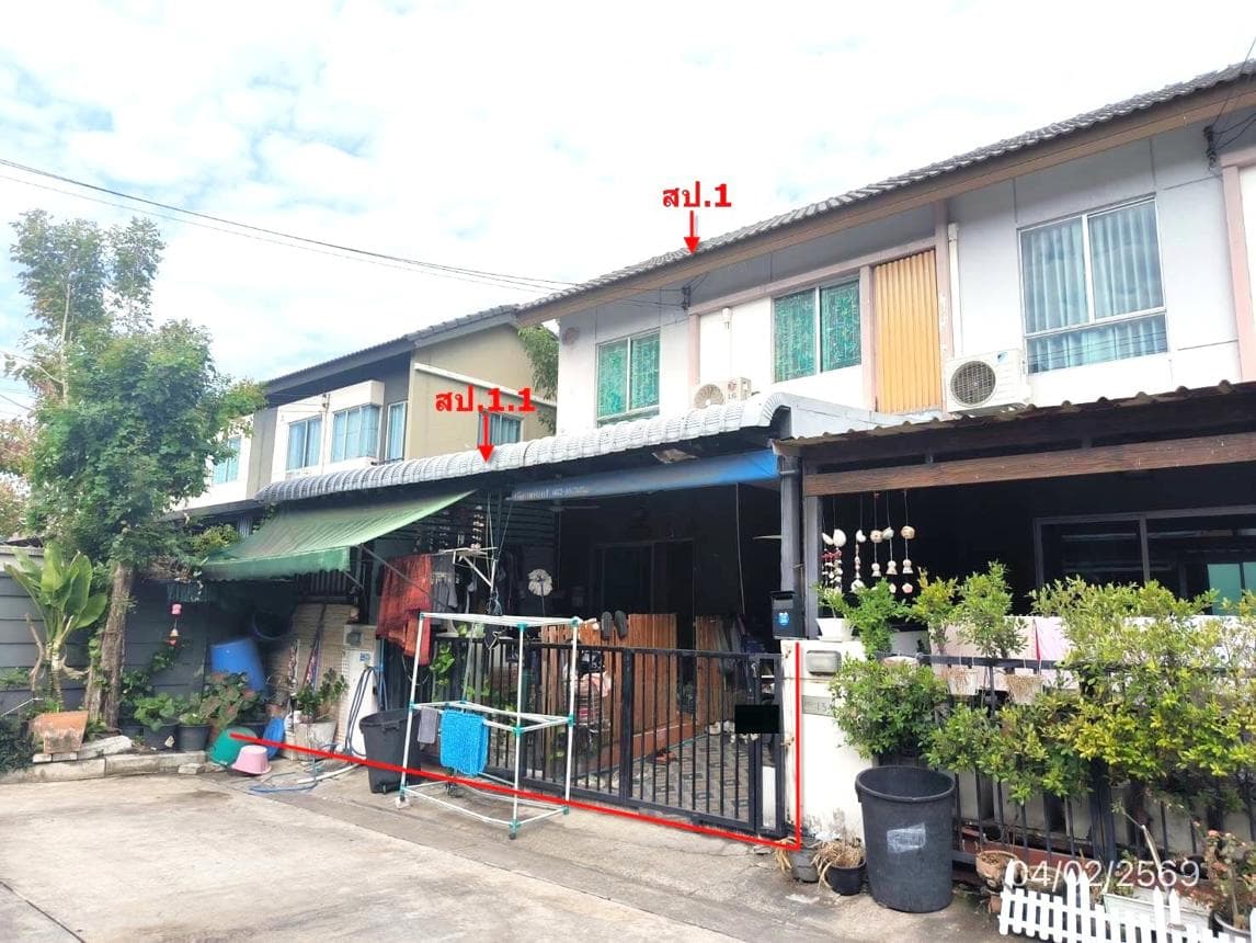 ขายทาวน์เฮ้าส์หลังมุม บ้านพฤกษา 111 (รังสิต-บางพูน 2) พื้นที่กว้าง 24.2 ตร.ว. ทำเลดีใกล้ทางด่วนและรถไฟฟ้า