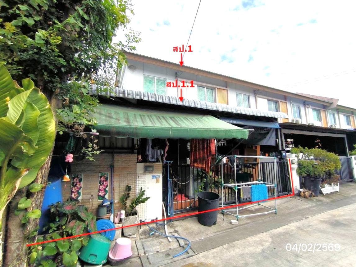 ขายทาวน์เฮ้าส์หลังมุม บ้านพฤกษา 111 (รังสิต-บางพูน 2) พื้นที่กว้าง 24.2 ตร.ว. ทำเลดีใกล้ทางด่วนและรถไฟฟ้า