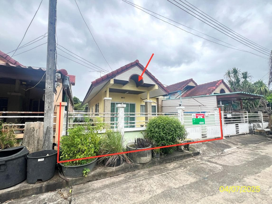 บ้านเดี่ยว กรุงไทย 2 ห้องนอน พื้นที่ 86.4 ตร.ม. ทำเลศักยภาพ ปากแพรก เมืองกาญจนบุรี กาญจนบุรี