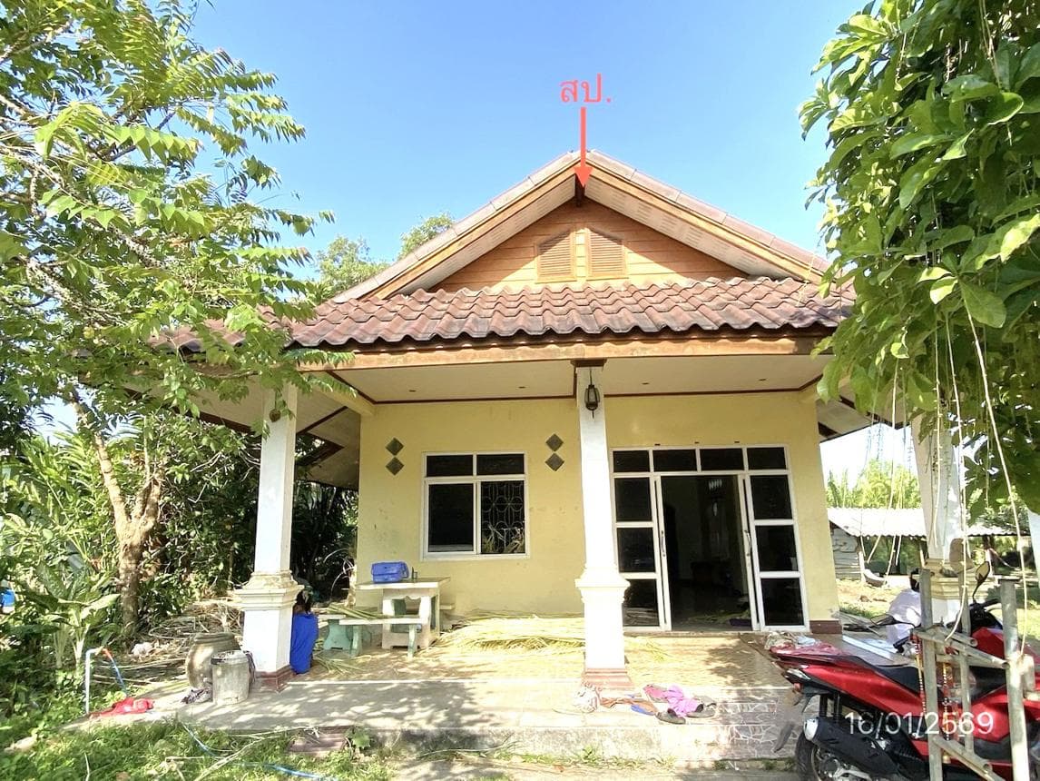 ขายบ้านเดี่ยว คลองลุ กันตัง ตรัง บรรยากาศสงบ พื้นที่กว้าง 62.9 ตร.ว.