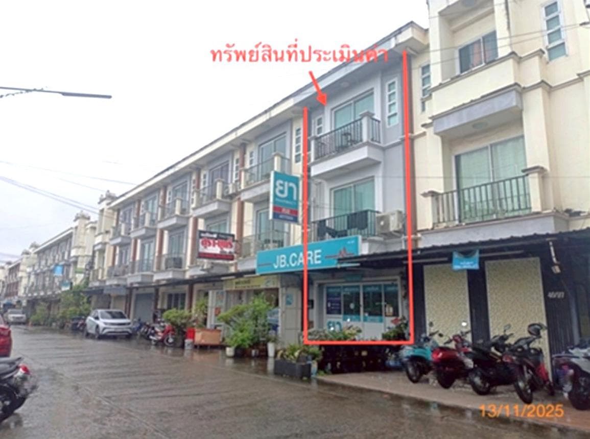ขายอาคารพาณิชย์ บ้านฉลองสุข ภูเก็ต (Baan Chalong Suk) 4 ห้องนอน 3 ห้องน้ำ พื้นที่ 192.12 ตร.ม. ทำเลทองย่านรัษฎา เมืองภูเก็ต เหมาะสำหรับค้าขายและพักอาศัย