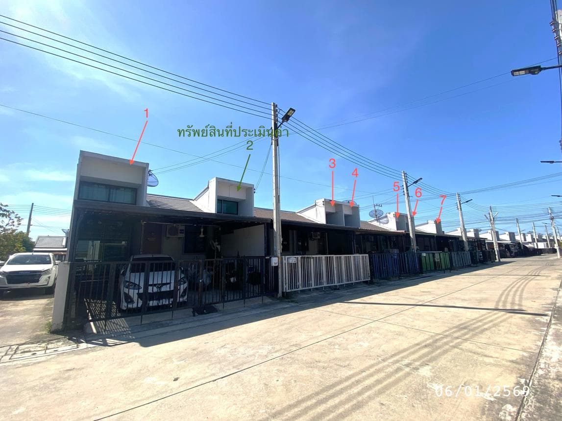 ขายทาวน์เฮ้าส์ ไอดิลล์ พานทอง (Idyll Phan Thong) หนองกะขะ ชลบุรี 2 ห้องนอน ทำเลทองใกล้นิคมอมตะนคร