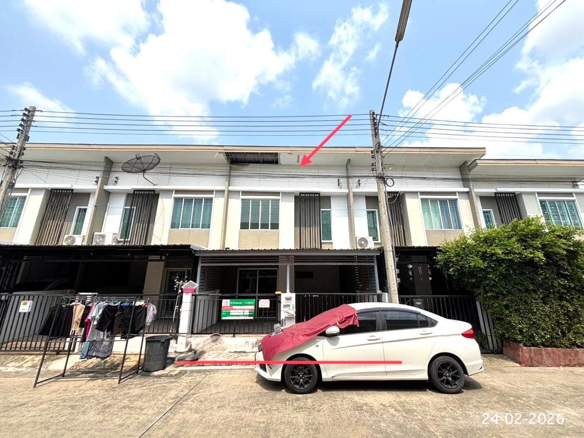 ทาวน์เฮ้าส์ พฤกษาวิลล์ 77 กระทุ่มล้ม สามพราน นครปฐม 3 ห้องนอน 2 ห้องน้ำ พื้นที่ 105.6 ตร.ม. ทำเลดีเชื่อมต่อพุทธมณฑลสาย 4 ราคา 2 ล้านต้นๆ