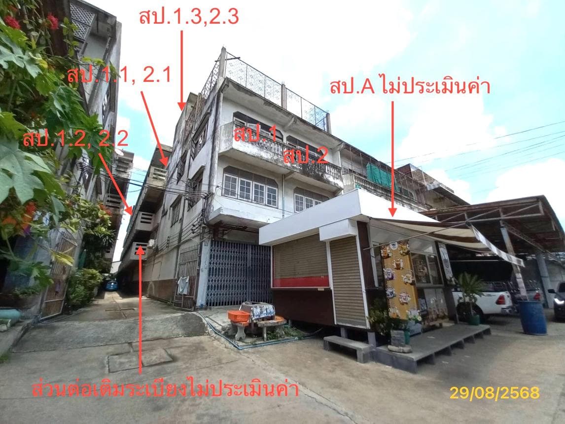 อาคารพาณิชย์ 4 ห้องนอน พื้นที่ 1808 ตร.ม. ทำเลศักยภาพ หนองแขม กรุงเทพมหานคร