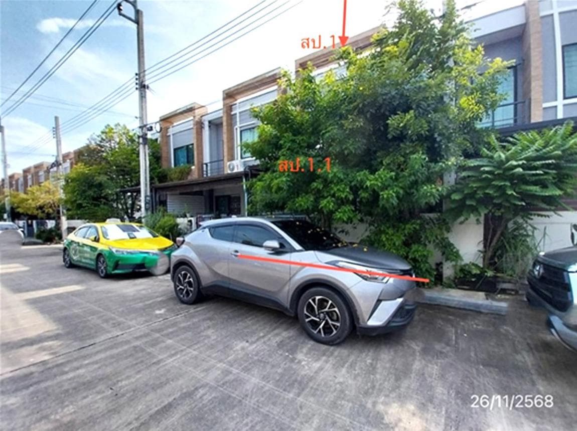 ทาวน์เฮ้าส์ เปี่ยมสุข เอสเกต แจ้งวัฒนะ - กาญจนาภิเษก ละหาร บางบัวทอง นนทบุรี 3 ห้องนอน 108 ตร.ม. ทำเลศักยภาพเชื่อมต่อทุกการเดินทาง
