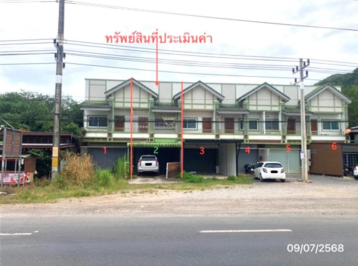 ขายทาวน์เฮ้าส์ กาญจนดิษฐ์ สุราษฎร์ธานี 2 ห้องนอน 3 ห้องน้ำ พื้นที่กว้าง 53.9 ตร.ว. ทำเลท่าอุแท บรรยากาศส่วนตัว