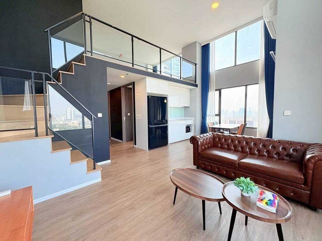 【For Sale / ขาย】Siamese Residence Landmark @ MRTA Station 2 Bedrooms | High Floor | Duplex Style พร้อมพื้นที่ใช้สอยรวม 68 ตร.ม.