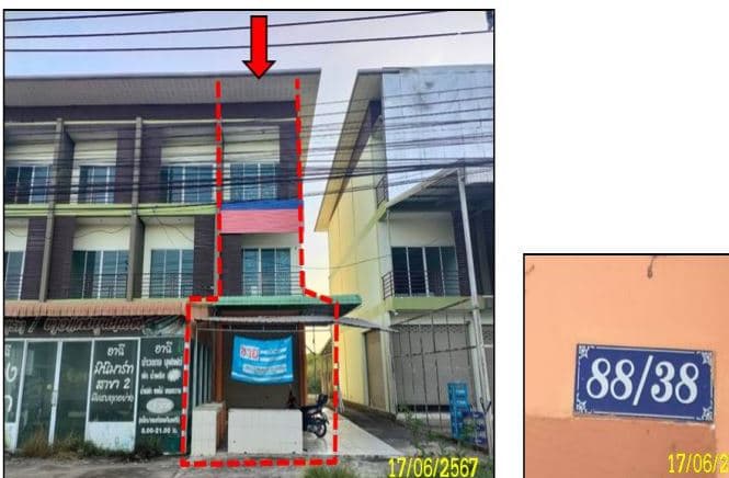 อาคารพาณิชย์ ท่าฉาง สุราษฎร์ธานี