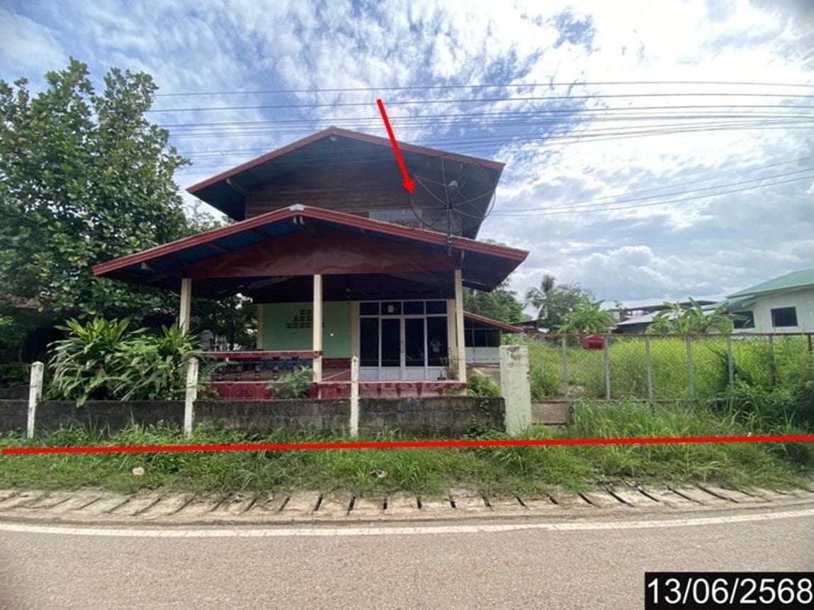 บ้านเดี่ยวทำเลศักยภาพ นาสิงห์ ศรีวิไล บึงกาฬ พื้นที่ใช้สอยกว้างขวาง 256.5 ตร.ม.