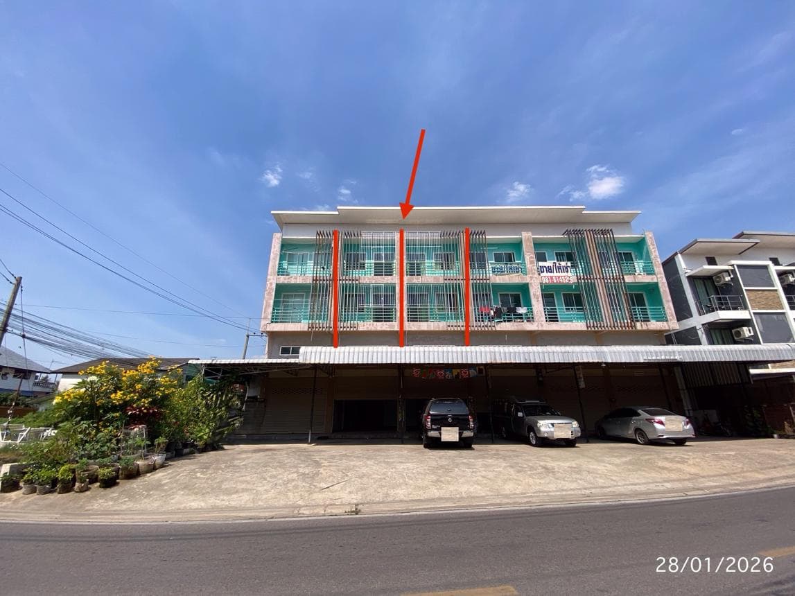 อาคารพาณิชย์ สวนหลวง กระทุ่มแบน สมุทรสาคร 4 ห้องนอน 6 ห้องน้ำ พื้นที่กว้าง 372 ตร.ม. บนที่ดิน 36 ตร.ว. ทำเลธุรกิจ เดินทางสะดวก ราคาคุ้มค่า