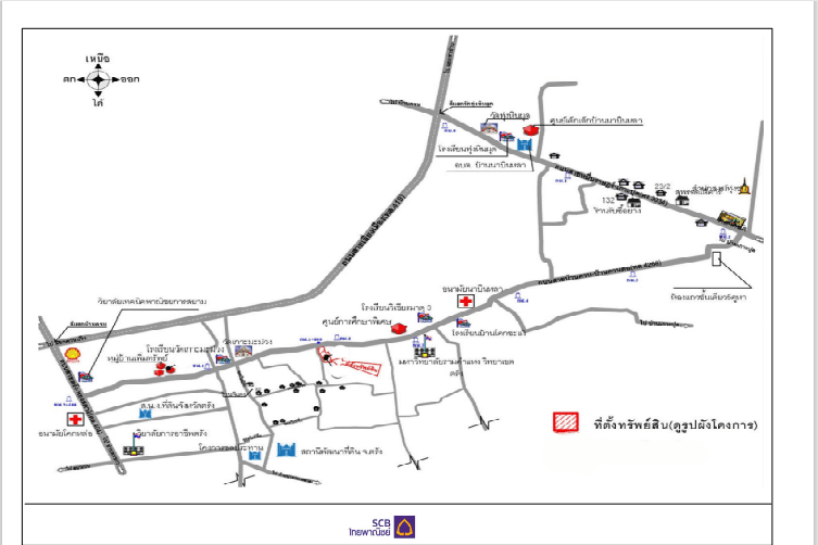 บ้านแฝด โครงการ บ้านโชคชัย ตรัง