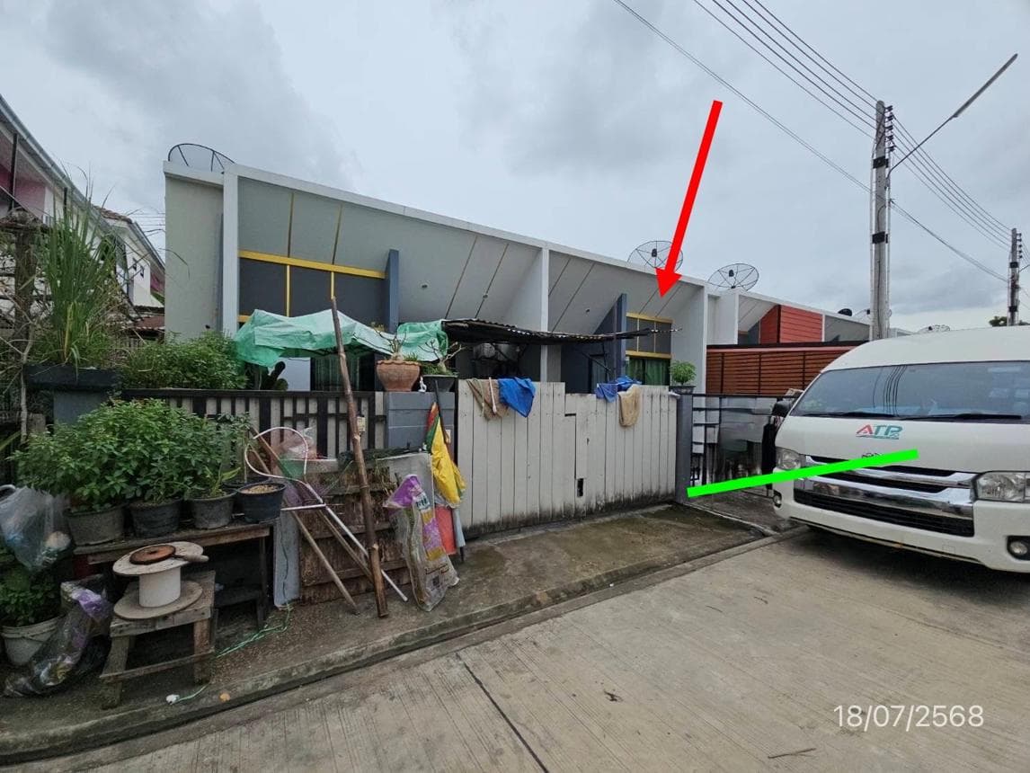 ทาวน์โฮม โอเชี่ยน อมตะ มาบยางพร ปลวกแดง ระยอง 2 ห้องนอน ขนาด 24 ตร.ว.