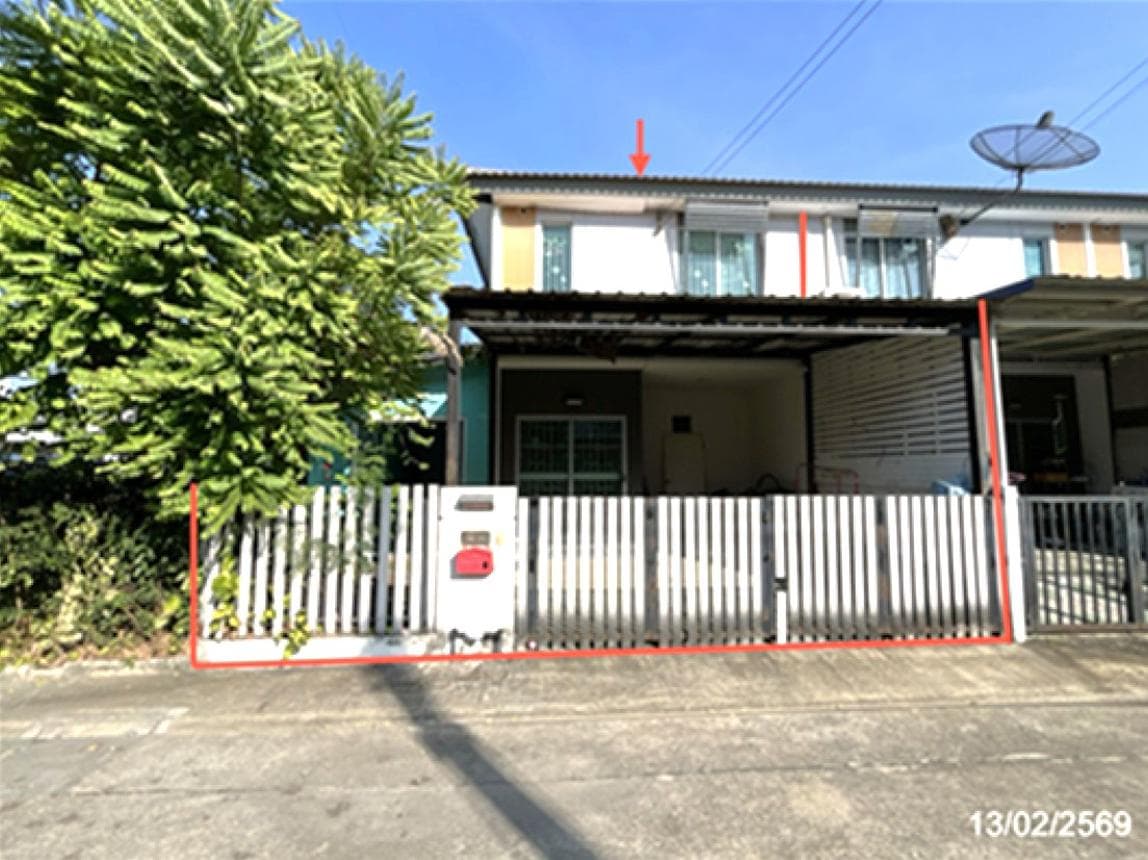 ขายทาวน์โฮม บ้านพฤกษา 96/2 รังสิต-คลองหลวง 2 (Baan Pruksa 96/2 Rangsit-Khlong Luang 2) คลองสอง คลองหลวง ปทุมธานี พื้นที่ 25.9 ตร.ว. 2 ห้องนอน ทำเลดี ราคา 2.23 ล้าน