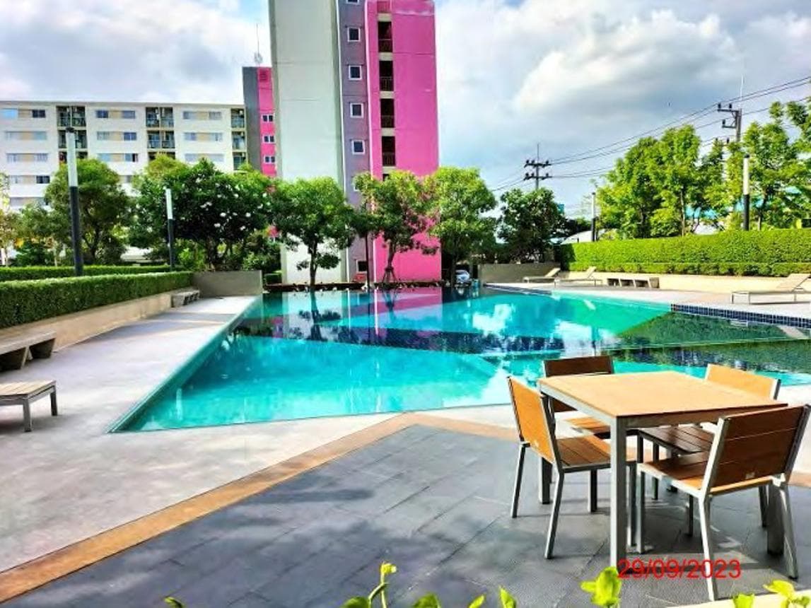 ขายคอนโด ลุมพินี ทาวน์ชิป รังสิต-คลอง 1 (Lumpini Township Rangsit-Klong 1) 21.5 ตร.ม. ทำเลดี ใกล้ฟิวเจอร์พาร์ค