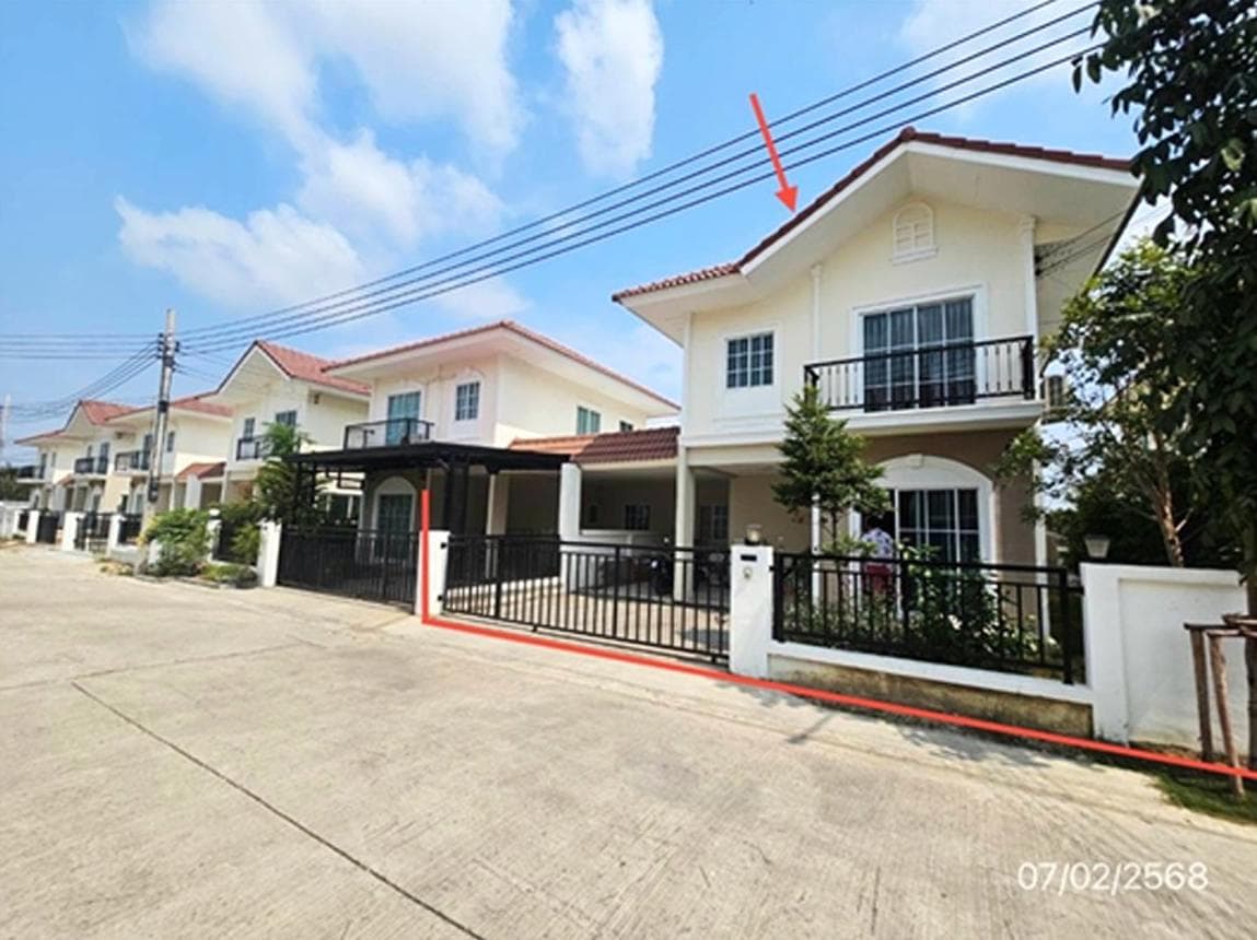 ขายบ้านเดี่ยว แลนซีโอ คริป 2 ประชาอุทิศ 90 (Lanceo Crip 2 Pracha Uthit 90) บ้านคลองสวน พระสมุทรเจดีย์ สมุทรปราการ พื้นที่ 35.2 ตร.ว. 3 ห้องนอน ทำเลดี ราคา 4.25 ล้าน
