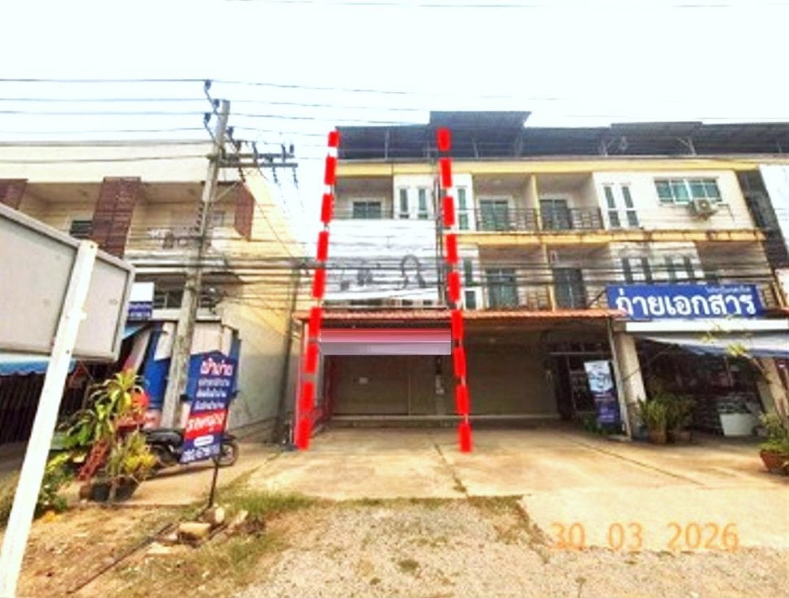 ขายอาคารพาณิชย์ แม่กา เมืองพะเยา พื้นที่กว้าง 240 ตร.ม. ทำเลทองใกล้ ม.พะเยา