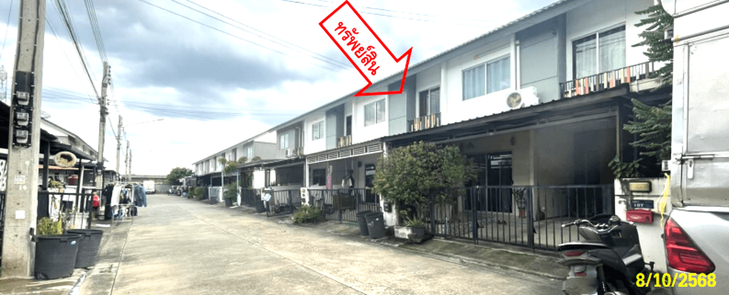 ทาวน์โฮม บ้านพฤกษา 107 ติวานนท์-รังสิต ทำเลบ้านใหม่ เมืองปทุมธานี 3 ห้องนอน พื้นที่ 17.4 ตร.ว. เดินทางสะดวก