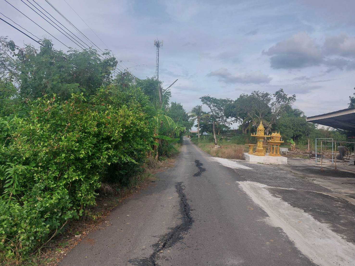 ขายที่ดินริมถนนหมายเลข 3034 หน้าพระลาน-บ้านครัวสระบุรี เนื้อที่ 3 ไร่เหมาะแก่การลงทุน