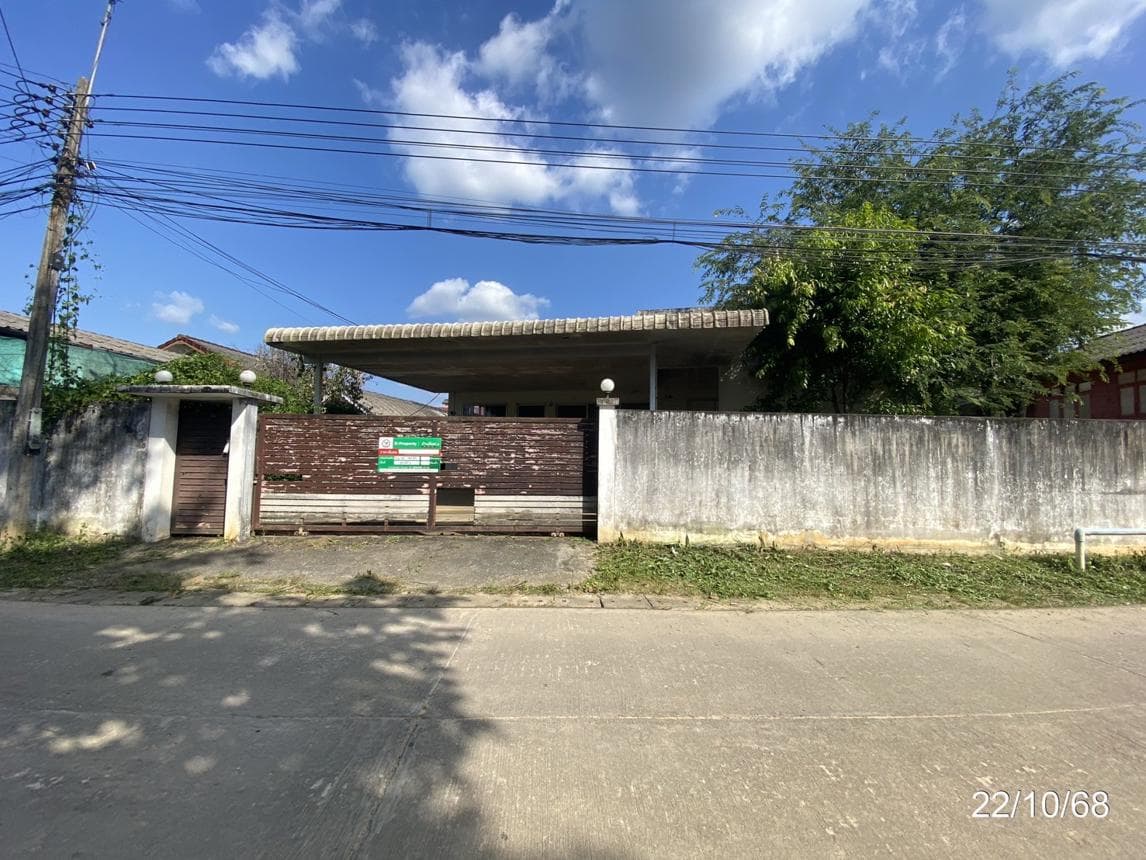 บ้านเดี่ยว 3 ห้องนอน 2 ห้องน้ำ พื้นที่ 162.25 ตร.ม. บนเนื้อที่กว้าง 96 ตร.ว. ทำเลศักยภาพ เวียง ฝาง จ.เชียงใหม่