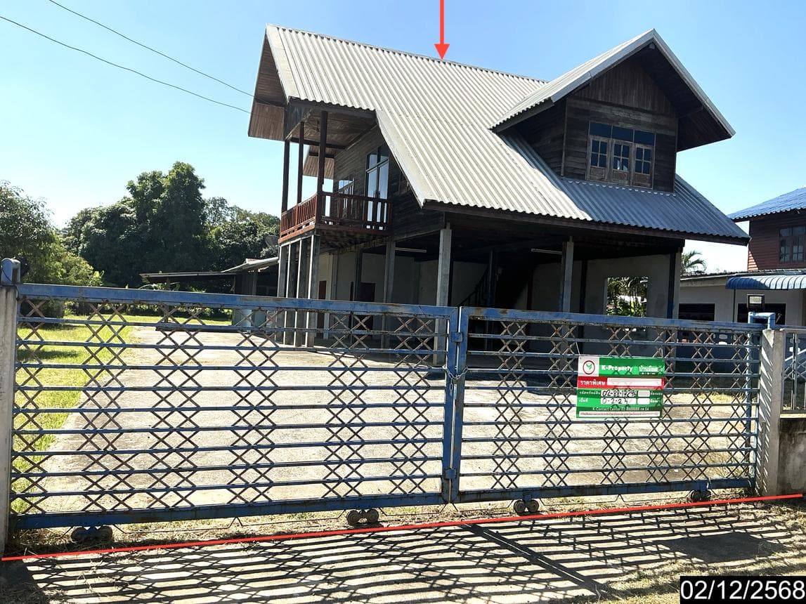 บ้านเดี่ยว โนนเพ็ด ประทาย นครราชสีมา 3 ห้องนอน 1 ห้องน้ำ พื้นที่ใช้สอย 193.25 ตร.ม. ราคาล้านต้นๆ