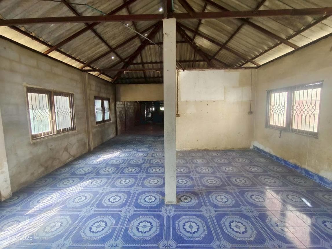 ขายบ้านเดี่ยวที่ดินกว้างขวาง 79 ตร.ว. 1 ห้องนอน ทำเลดี ราคาประหยัด บรรยากาศสงบร่มรื่นและเป็นส่วนตัว ย่านผักปัง ภูเขียว ชัยภูมิ