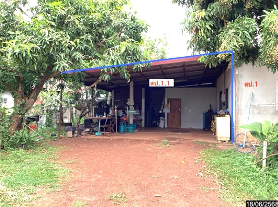 บ้านเดี่ยว อากาศอำนวย สกลนคร ทำเลวาใหญ่ พื้นที่กว้าง 80 ตร.ว. 4 ห้องนอน บรรยากาศสงบ ราคาคุ้มค่า