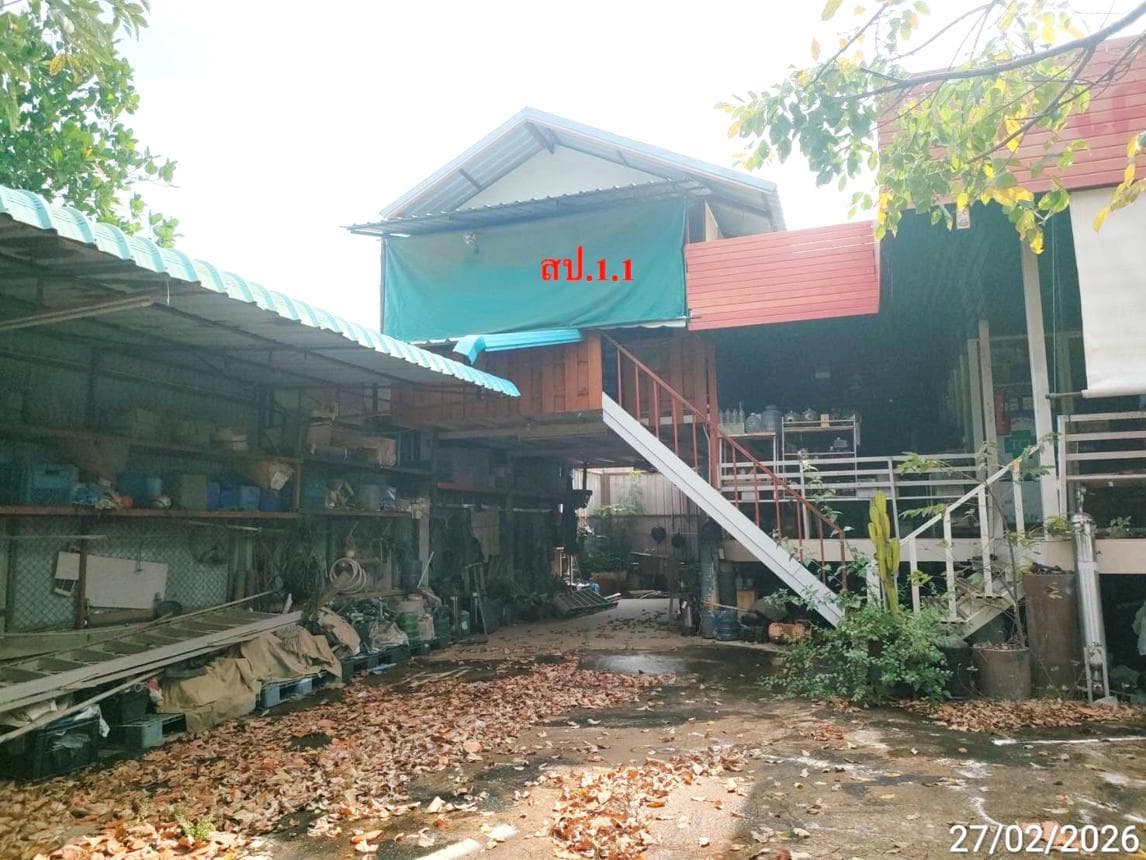บ้านเดี่ยว 2 ห้องนอน 1 ห้องน้ำ พื้นที่ 142 ตร.ม. บนเนื้อที่กว้าง 79 ตร.ว. ทำเลสงบ โพธิ์ศรีสว่าง โพนทอง จ.ร้อยเอ็ด