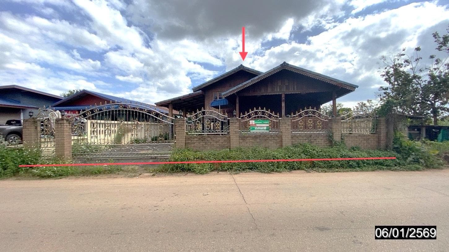 ขายบ้านเดี่ยวหลังใหญ่ 4 ห้องนอน พื้นที่ใช้สอย 286.6 ตร.ม. ทำเลสงบ ศรีสงคราม วังสะพุง เลย ราคาคุ้มค่า