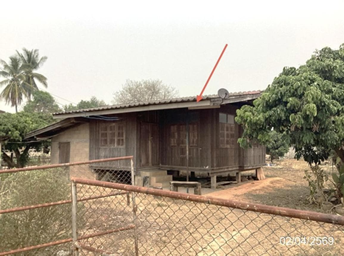 บ้านเดี่ยว ฝายกวาง เชียงคำ พะเยา 1 ห้องนอน 1 ห้องน้ำ พื้นที่ 51 ตร.ม. ทำเลสงบราคาไม่ถึงล้าน