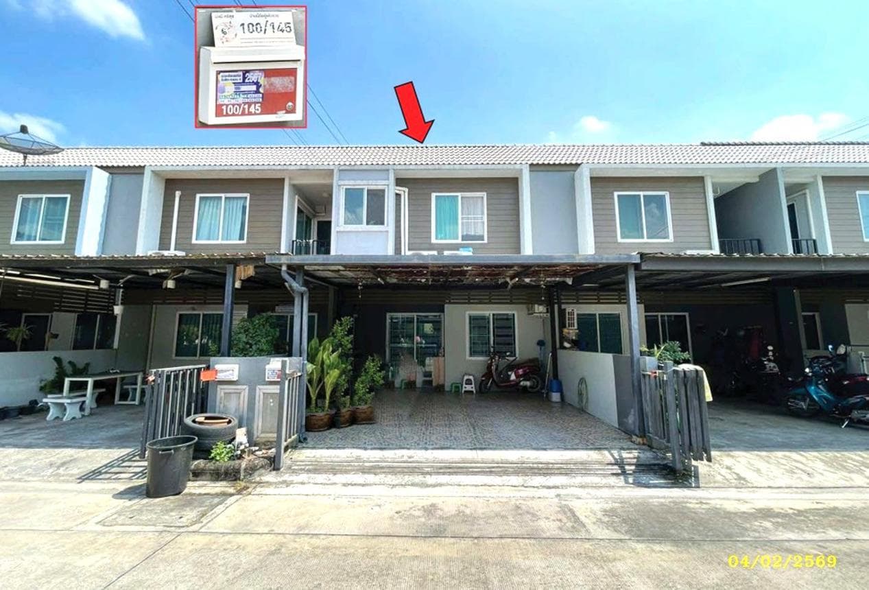 ขายทาวน์เฮ้าส์ เดอะคัลเลอร์ส รังสิต-คลอง 4 (The Colors Rangsit-Klong 4) พื้นที่ 20.4 ตร.ว. ทำเลดีใกล้ทางด่วนและรถไฟฟ้าสายสีเขียว