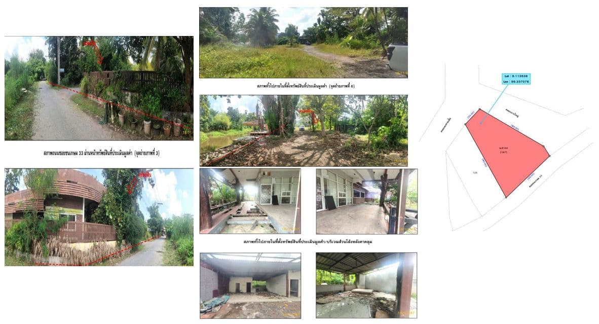 ที่ดินพร้อมสิ่งปลูกสร้าง เมืองสุราษฎร์ธานี สุราษฎร์ธานี