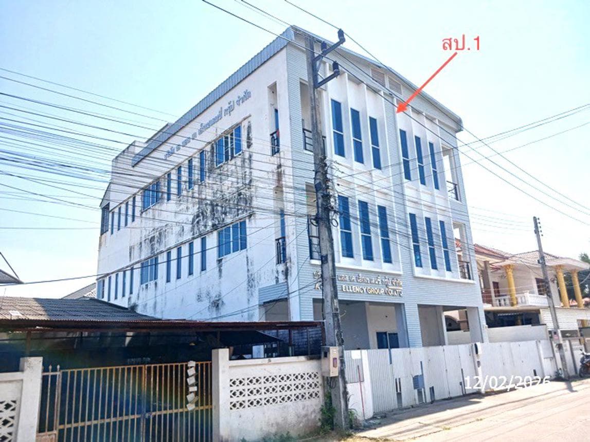 อาคารพาณิชย์ พื้นที่ 610.5 ตร.ม. ทำเลศักยภาพ ป่าแดด เมืองเชียงใหม่ เชียงใหม่