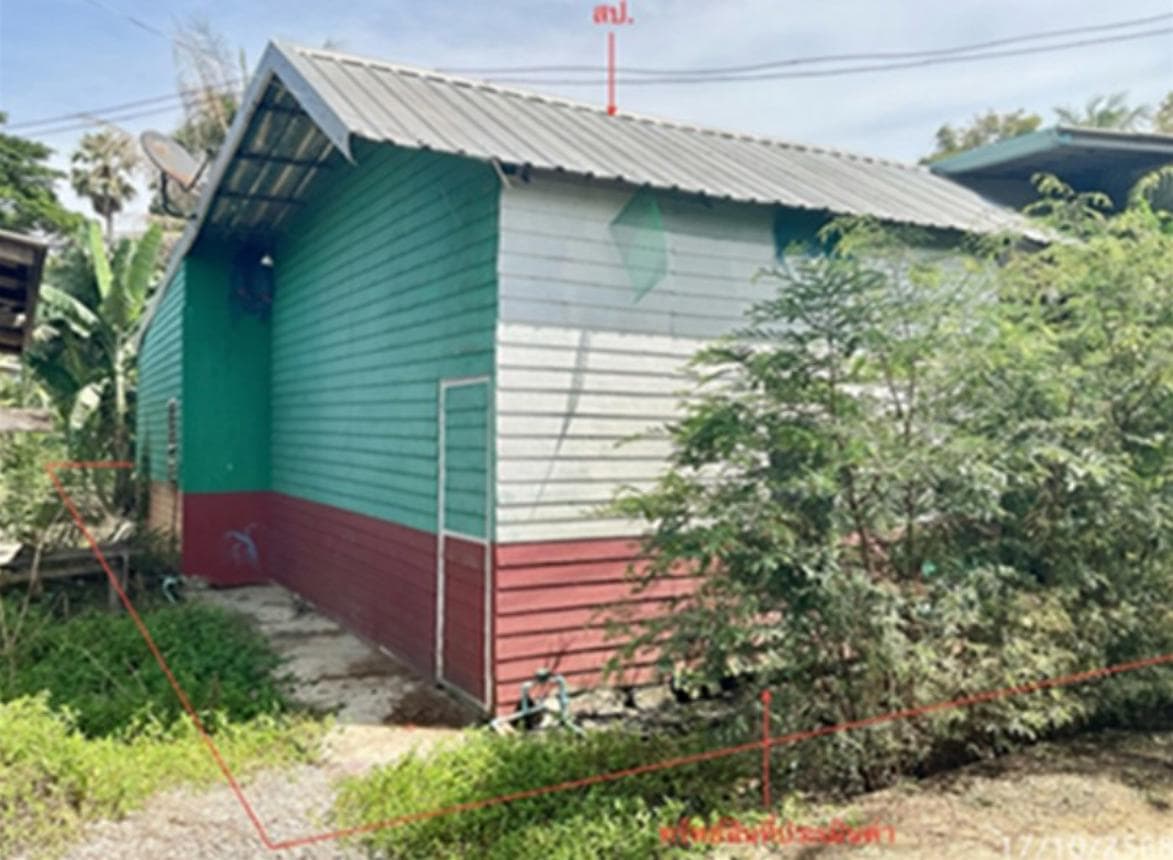 บ้านเดี่ยว หนองกระเจ็ด บ้านลาด เพชรบุรี 1 ห้องนอน 1 ห้องน้ำ พื้นที่ 49 ตร.ม. บนที่ดิน 87 ตร.ว. ทำเลสงบ วิถีธรรมชาติ ราคาไม่ถึงสี่แสน
