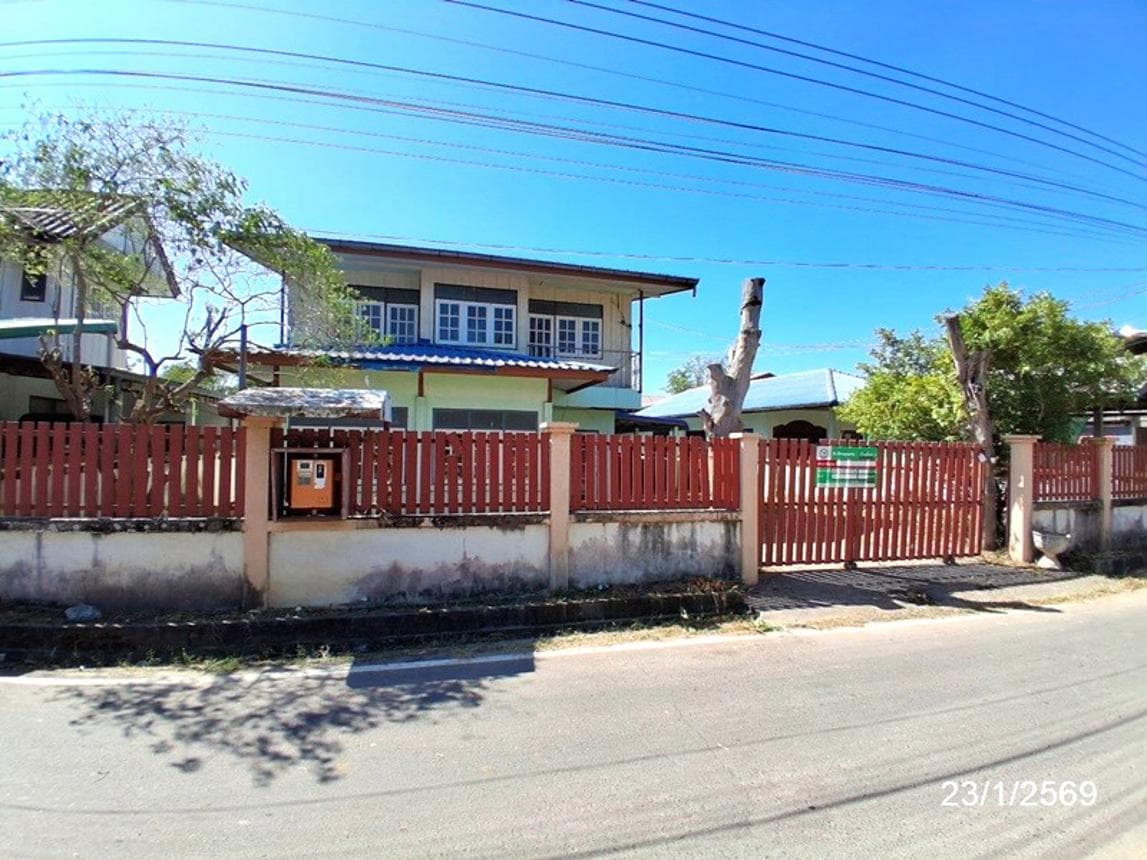 บ้านเดี่ยวทำเลศักยภาพ บากเรือ มหาชนะชัย ยโสธร พื้นที่ใช้สอยกว้างขวาง 299.25 ตร.ม.