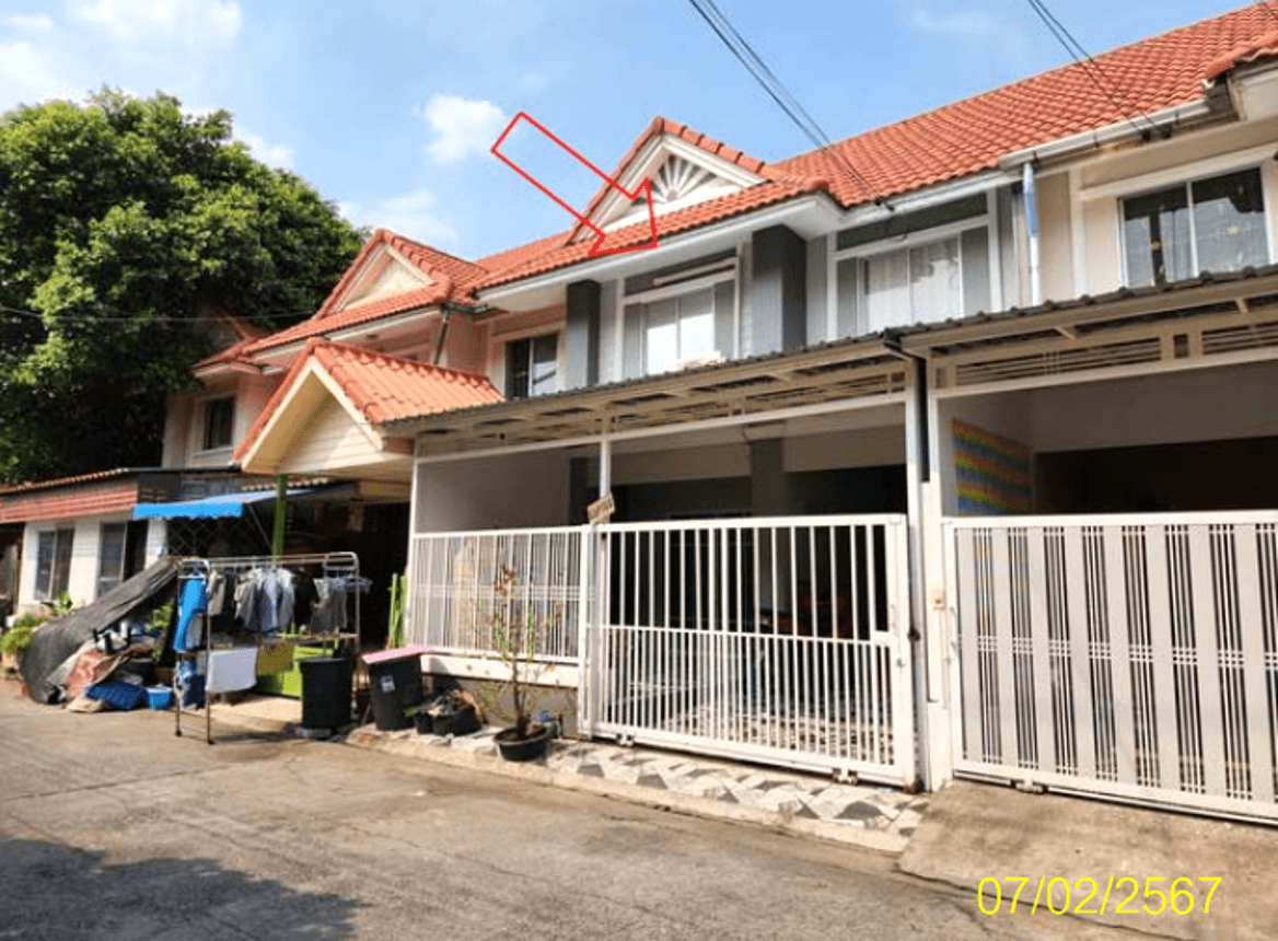 ขายทาวน์โฮม พฤกษา ซี (Pruksa C) คลองสาม คลองหลวง ปทุมธานี พื้นที่ 18 ตร.ว. 3 ห้องนอน ทำเลฮอต