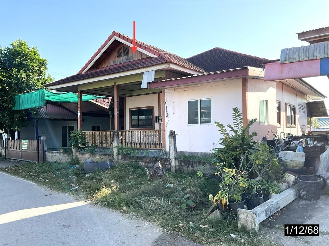 บ้านเดี่ยว โนนอุดม ชุมแพ ขอนแก่น พื้นที่ 4 ตร.ว. พื้นที่ใช้สอย 143 ตร.ม. 3 ห้องนอน 2 ห้องน้ำ