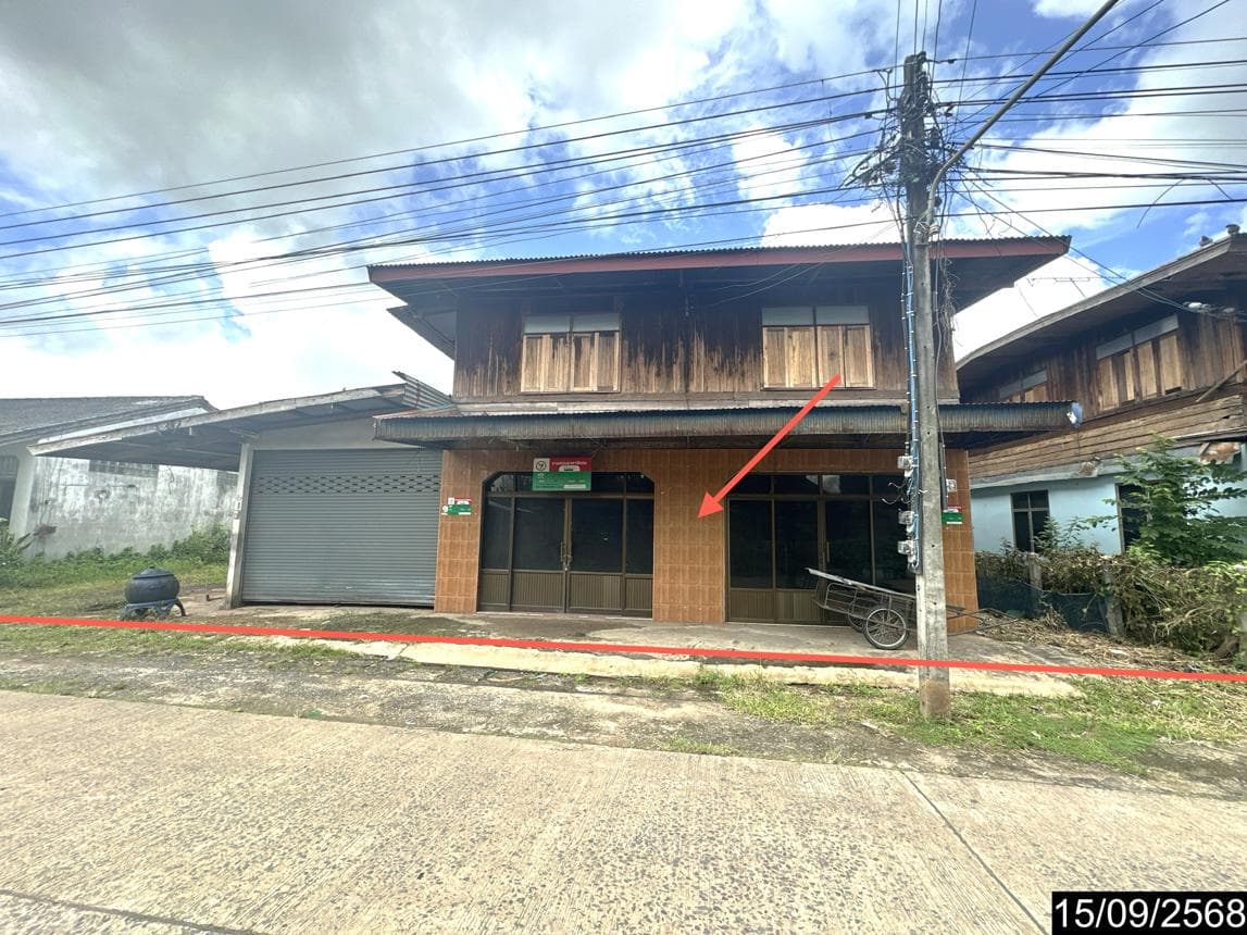 ขายบ้านเดี่ยว อุบลราชธานี พื้นที่ใช้สอยกว้างขวาง บรรยากาศสงบและเป็นส่วนตัว ในอำเภอบุณฑริก