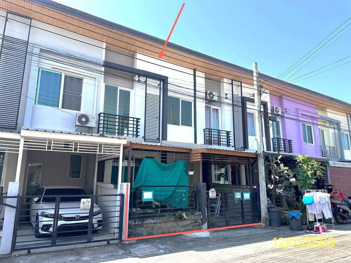 ขายทาวน์เฮ้าส์ กัสโต้ ท่าน้ำนนท์-พระราม 5 บางศรีเมือง นนทบุรี 3 ห้องนอน สเปซกว้าง ทำเลใกล้เรือด่วนและรถไฟฟ้า