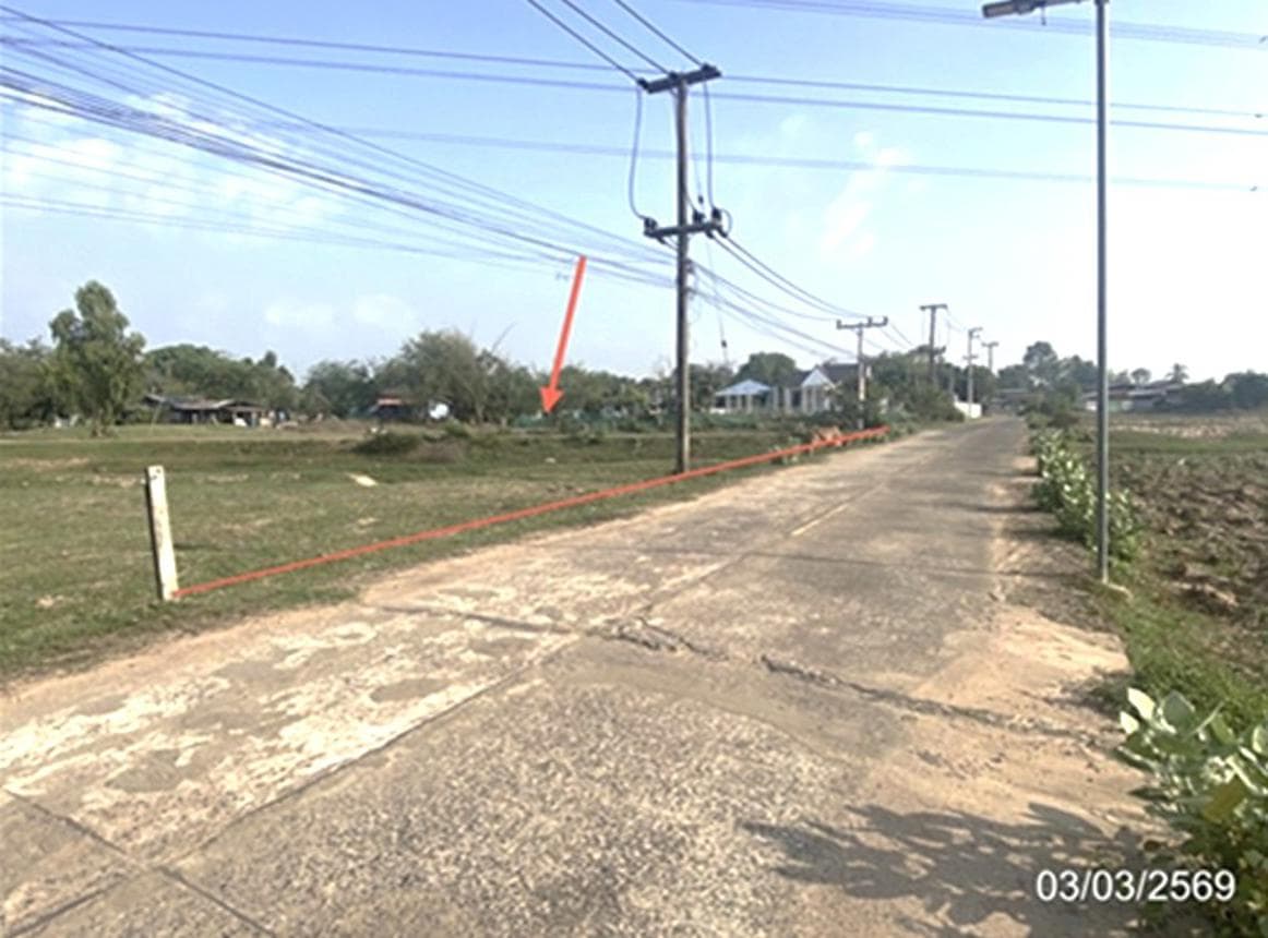 ขายที่ดินว่างเปล่า เหนือเมือง เมืองร้อยเอ็ด ทำเลศักยภาพ เหมาะสำหรับสร้างบ้านและลงทุน