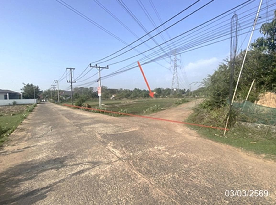 ขายที่ดินว่างเปล่า เหนือเมือง เมืองร้อยเอ็ด ทำเลศักยภาพ เหมาะสำหรับสร้างบ้านและลงทุน