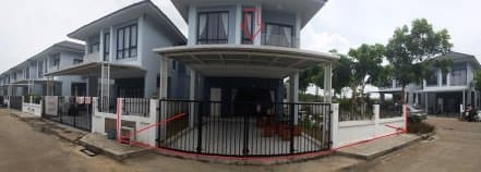 บ้านแฝด บ้านปันสุข มหาสารคาม กันทรวิชัย-มหาสารคาม