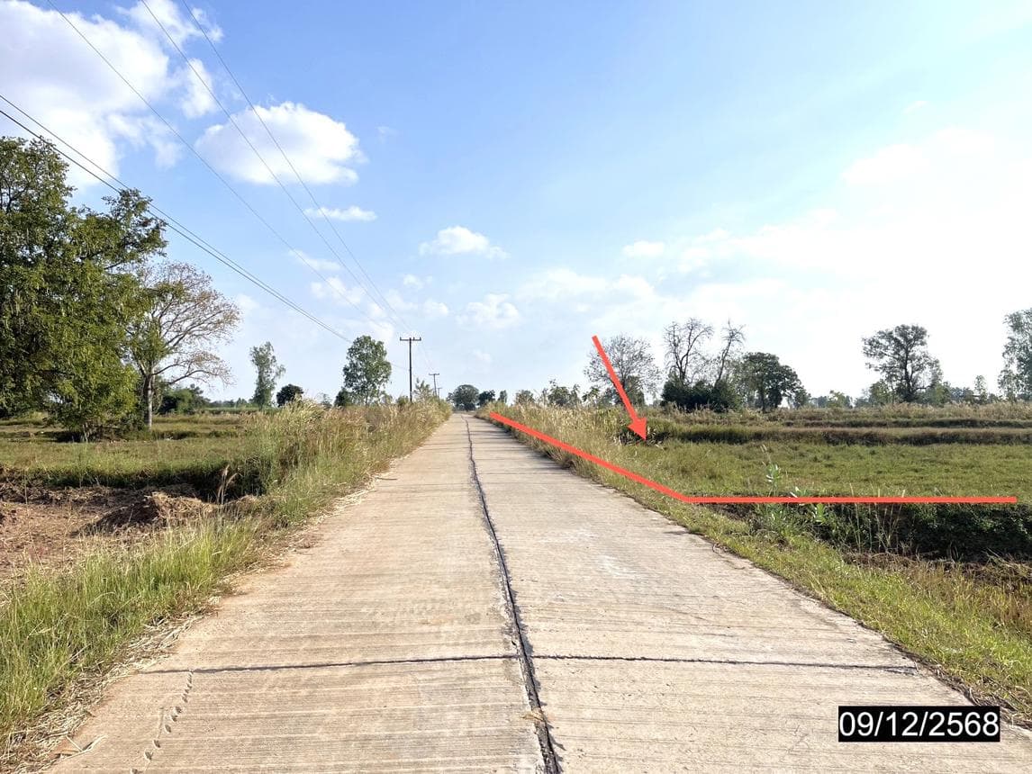 ที่ดินว่างเปล่า เนื้อที่ 14 ตร.ว. ทำเลศักยภาพ ดอนเงิน เชียงยืน มหาสารคาม