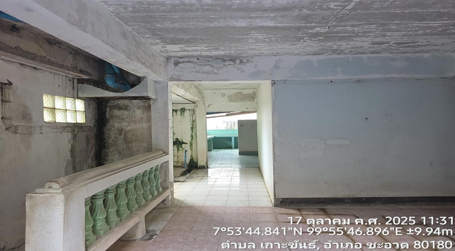 ขายอาคารพาณิชย์ เกาะขันธ์ ชะอวด นครศรีธรรมราช พื้นที่ใช้สอย 1,498.5 ตร.ม. ทำเลทองเหมาะลงทุนธุรกิจ
