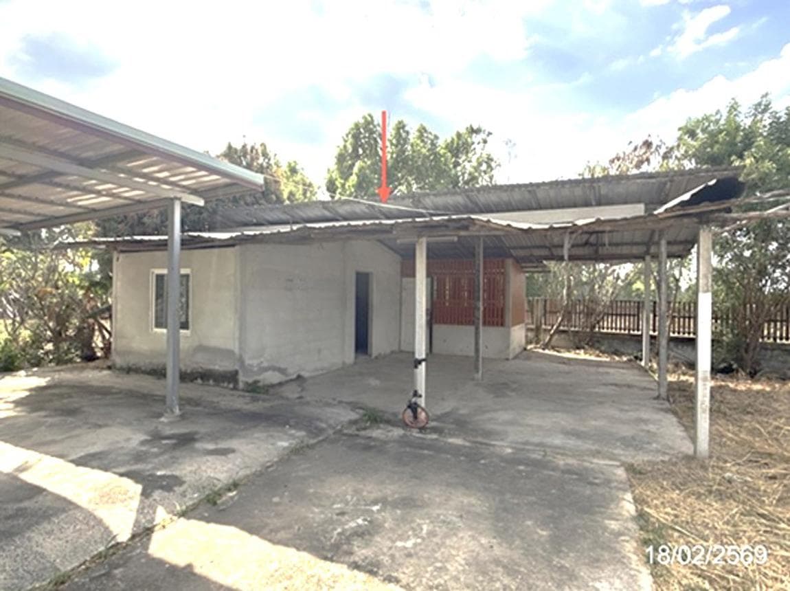 บ้านเดี่ยว โพนข่า เมืองศรีสะเกษ ศรีสะเกษ 2 ห้องนอน 1 ห้องน้ำ ทำเลสงบเดินทางสะดวกราคาล้านต้นๆ