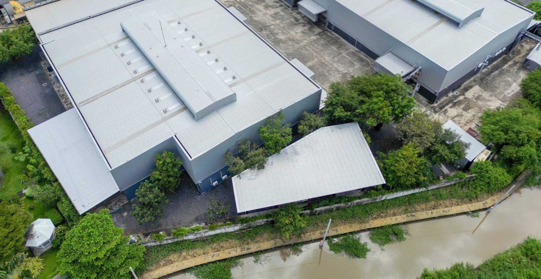 ขายโรงงานผลิตเครื่องสำอาง 5 ไร่ ผังสีม่วง ศักยภาพสูง – บางเสาธง สมุทรปราการ